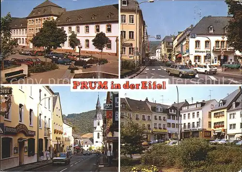 Pruem Eifel Stadtansichten Post Hotel  Kat. Pruem