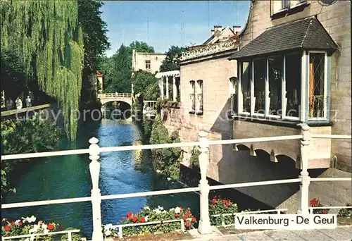 Valkenburg aan de Geul Teilansicht Bruecke  Kat. Valkenburg