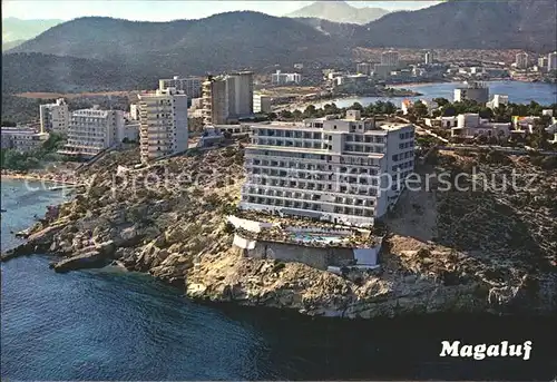 Magaluf Mallorca Fliegeraufnahme Hotel  Kat. Calvia Islas Baleares