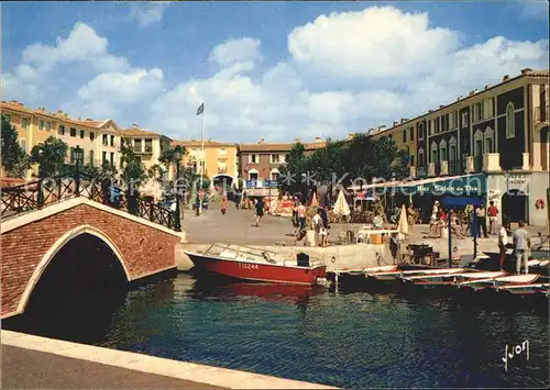 Port Grimaud Place du Marche Kat. Grimaud