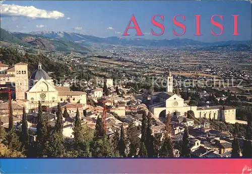 Assisi Umbria Stadtansicht Kat. Assisi