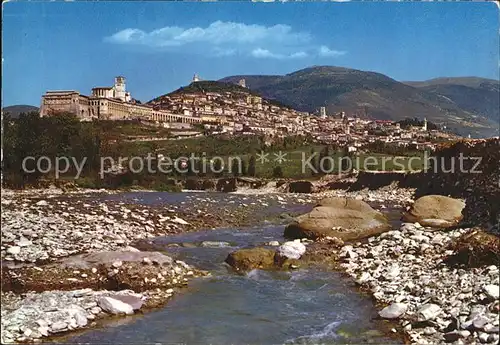 Assisi Umbria Stadtansicht Kat. Assisi