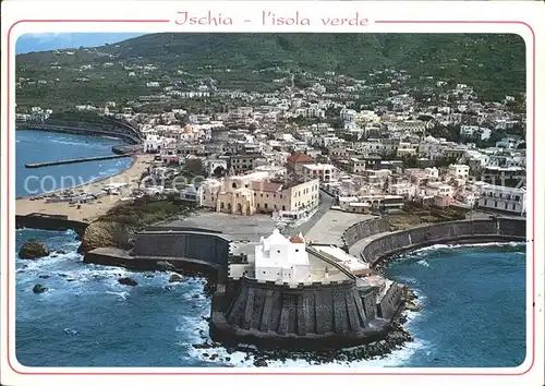 Forio d Ischia Fliegeraufnahme Kat. 