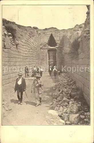 Mykene Deutsche Studienfahrt nach Griechenland Kuppelgrab