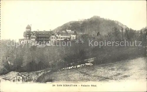 San Sebastian Guipuzcoa Palacio Real  / Donostia-San Sebastian /Guipuzcoa