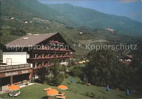 Tscherms Hotel Paulus  Kat. Meran Suedtirol