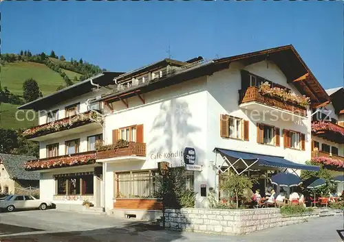 Thumersbach  Cafe Pension Monika  Kat. Zell am See