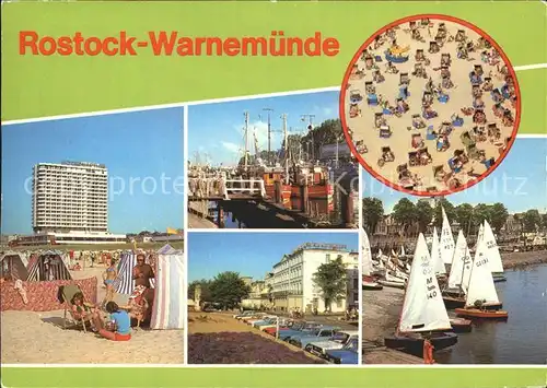 Rostock Warnemuende Hotel Neptun Hafen Alten Strom Strandhotel Strand  Kat. Rostock