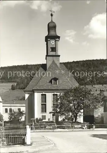 Schmiedeberg  Dippoldiswalde Kirche 