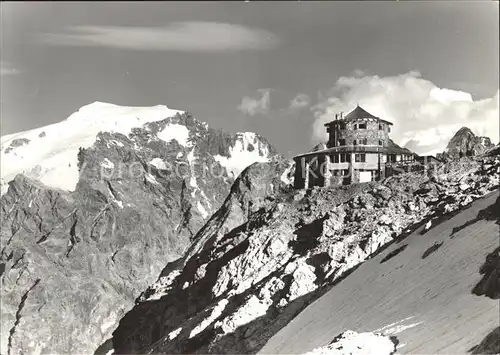 Stilfserjoch Tibethuette Ortler  Kat. Italien