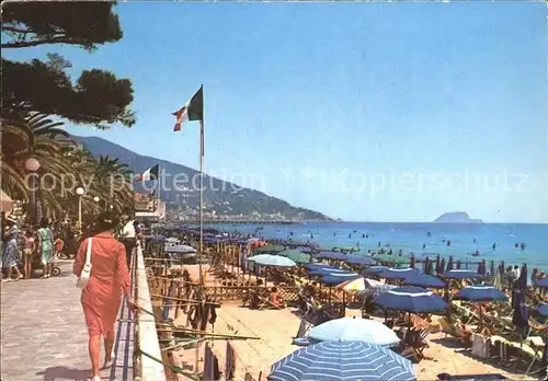 Alassio Spiaggia Strand Kat. 