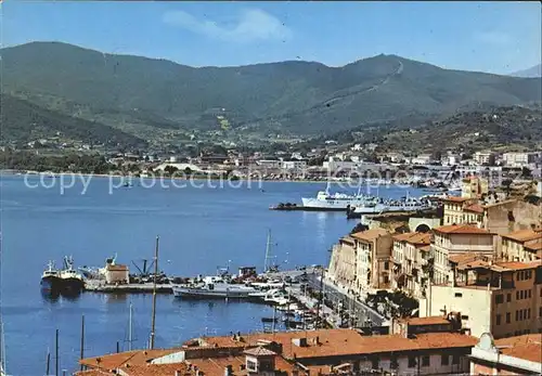 Portoferraio Toscana Hafen Kat. 