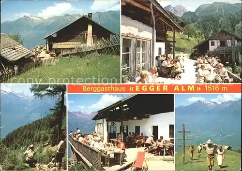 Schenna Meran Berggasthaus Egger Alm Kat. Italien