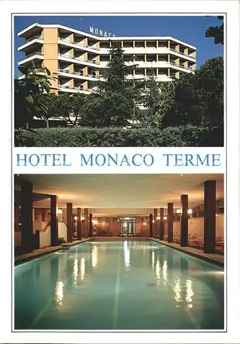Monaco Hotel Monaco Terme Kat. Monaco