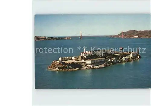 Alcatraz San Francisco Fliegeraufnahme / USA /