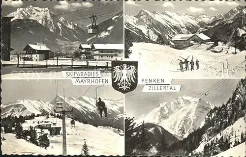 Penkenhaus  Skigebiet Mayrhofen  Kat. Finkenberg