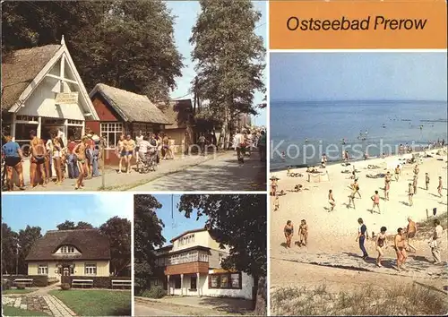 Prerow Ostseebad Strand Restaurant Ostseestrand / Darss /Nordvorpommern LKR