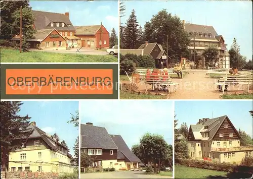 Oberbaerenburg Hotel Restaurant zum Baeren CafÃ© Neues Leben Wieseneck-Klause /  /
