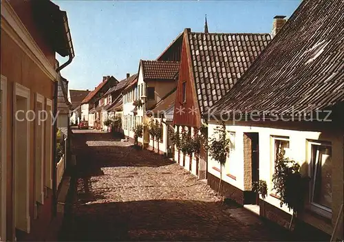 Schleswig Schlei Norderholm Gasse Kat. Erfde