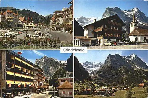 Grindelwald Ortsansichten Kat. Grindelwald