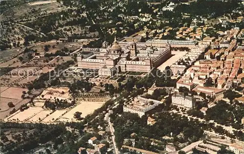 El Escorial Monasterio Fliegeraufnahme Kat. Spanien