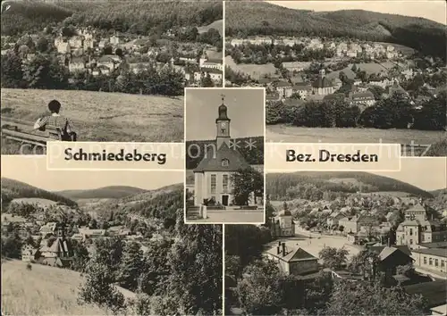 Schmiedeberg  Dippoldiswalde Ortsansicht