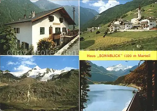 Martell Haus Sonnblick Stilfserjoch Nationalpark Kat. Vinschgau Bozen Suedtirol