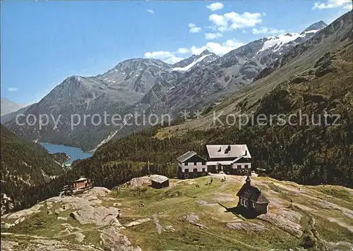 Martelltal Zufallhuette Val Martello Venosta Kat. Vinschgau Bozen Suedtirol