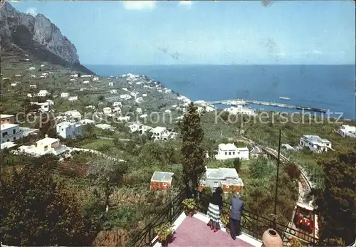 Capri Funicolare Zahnradbahn  Kat. Golfo di Napoli