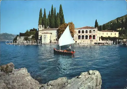 Lago di Garda Punta  S. Vigilio  Kat. Italien