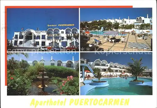 Lanzarote Kanarische Inseln Aparthotel Puertocarmen 