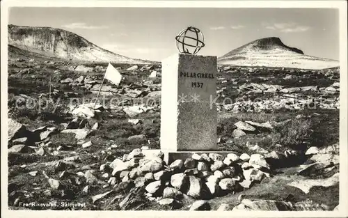 Norwegen Norge Fra Riksveien Saltfjellet Kat. Norwegen