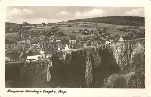 Altenberg Erzgebirge und Pinge Bergstadt Kat. Geising