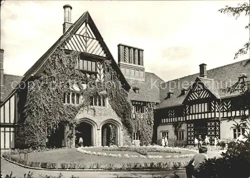 Potsdam Cecilienhof Historische Gedenkstaette des Potsdamer Abkommens Kat. Potsdam