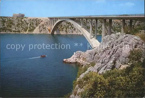 Sibenik Most preko Krke Bruecke Kat. Kroatien