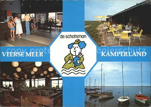Kamperland Recreatiezentrum De Schotsman Hotel Restaurant Hafen Kat. Kamperland