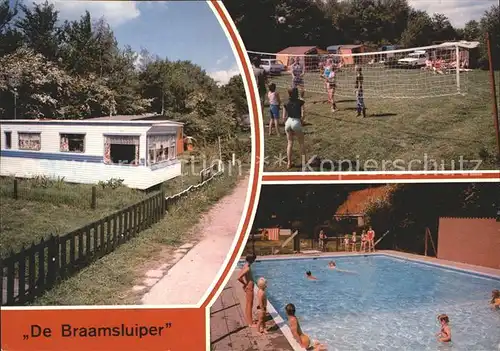 Ijhorst Camping De Braamsluiper Wohnwagen Volleyball Swimming Pool Kat. Staphorst