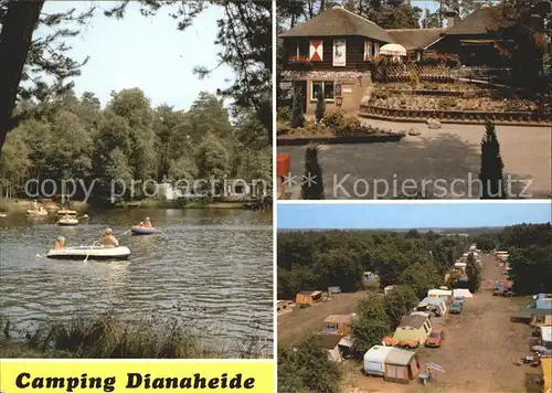 Amen Camping Dianaheide Schlauchboot