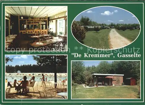 Gasselte Aa en Hunze Vakantieoord De Kremmer Ferienpark Bungalow Restaurant Kat. Gieten