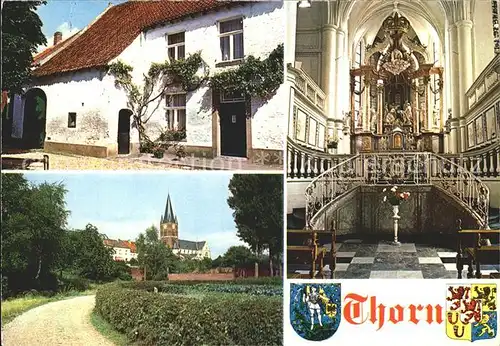 Thorn Limburg Kirche Inneres Wappen Kat. Thorn
