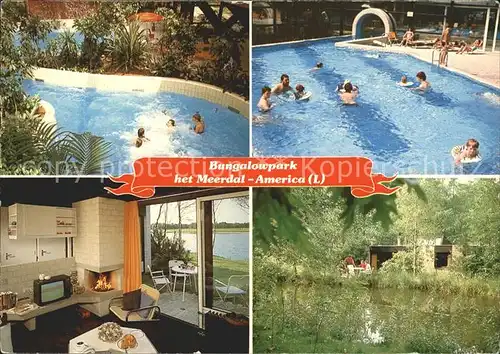 America Niederlande Bungalowpark het Meerdal Swimming Pool Kat. Horst aan de Maas