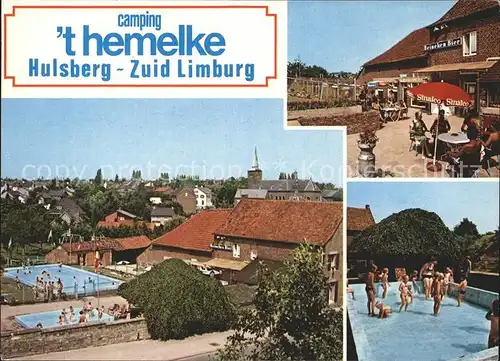 Hulsberg ANWB Camping t Hemelke Restaurant Swimming Pool Kat. Nuth