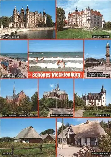Mecklenburg Sehenswuerdigkeiten in Mecklenburg Kat. Schwerin