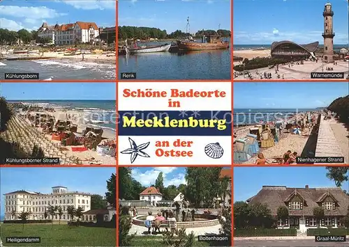 Mecklenburg Badeorte an der Ostsee Kat. Schwerin