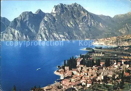 Torbole Lago di Garda Panorama Gardasee Alpen Kat. Italien