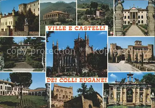 Colli Euganei Ville e Castelli Kat. Italien