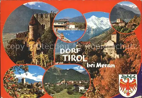 Dorf Tirol Meran  Kat. Tirolo