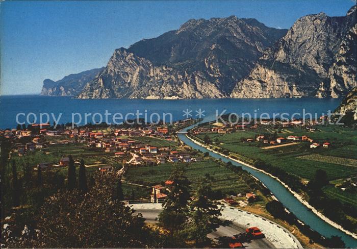 TRENTO RIVA LAGO di Garda Barca cartolina QZ9641 EUR 12,50 - FR