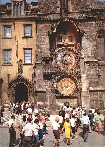 Praha Prahy Prague Aposteluhr am Rathaus Kat. Praha