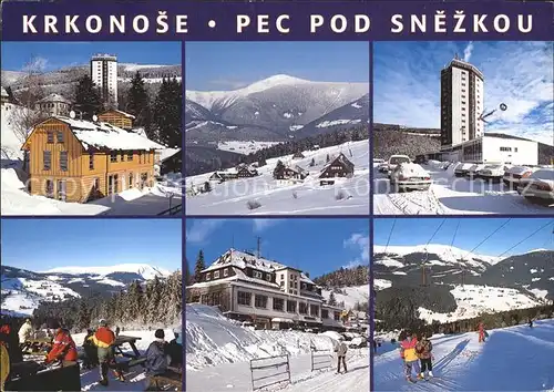 Krkonose Pec Pod Snezkou Skigebiet Kat. Polen